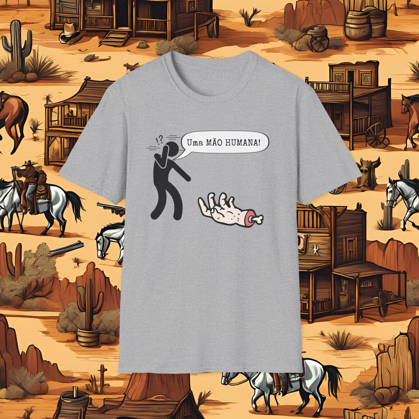 Uma mão Humana - Versão 2 (T-shirt)
