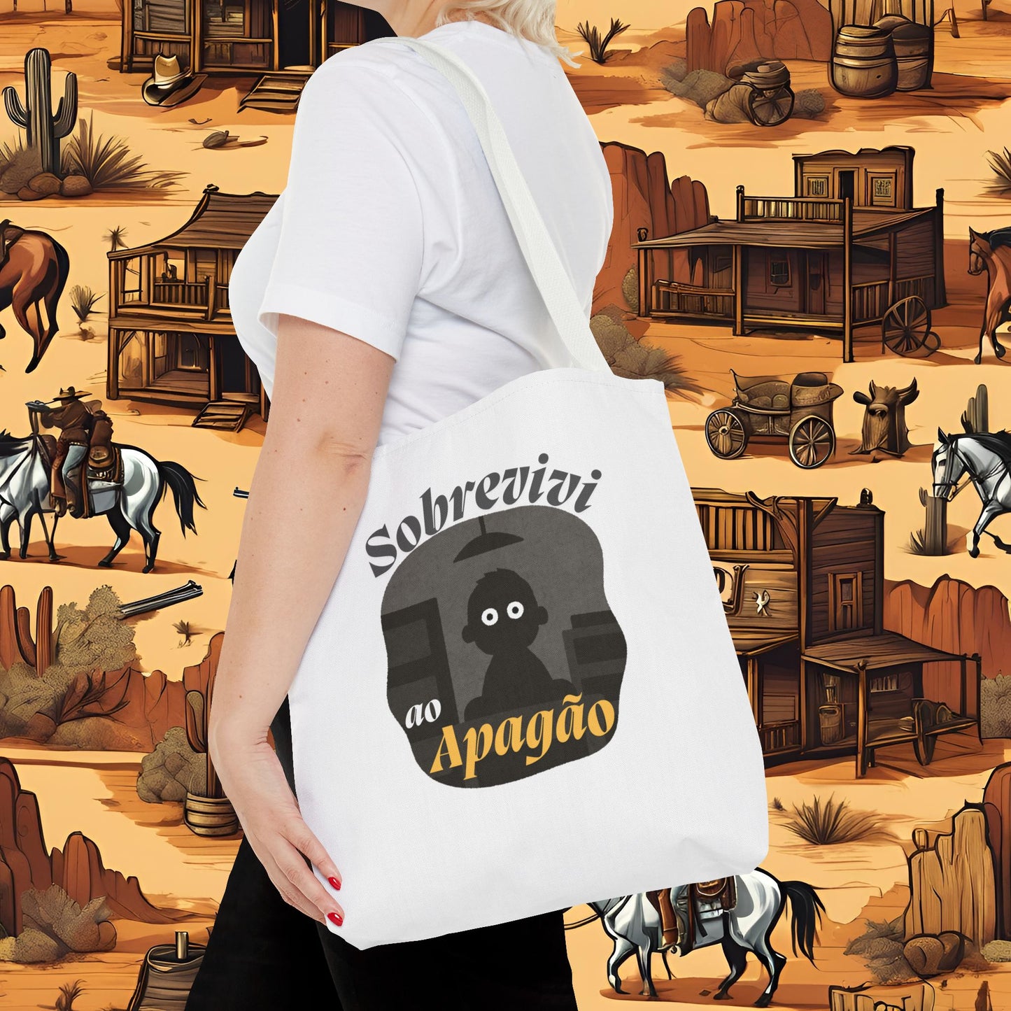 Sobrevivi ao Apagão (Tote Bag)