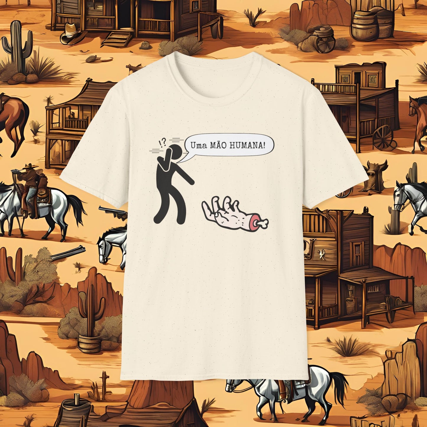 Uma mão Humana - Versão 2 (T-shirt)