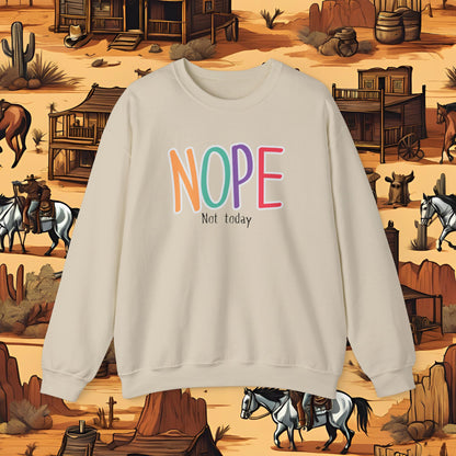 Not today (Sweatshirt) (EU)