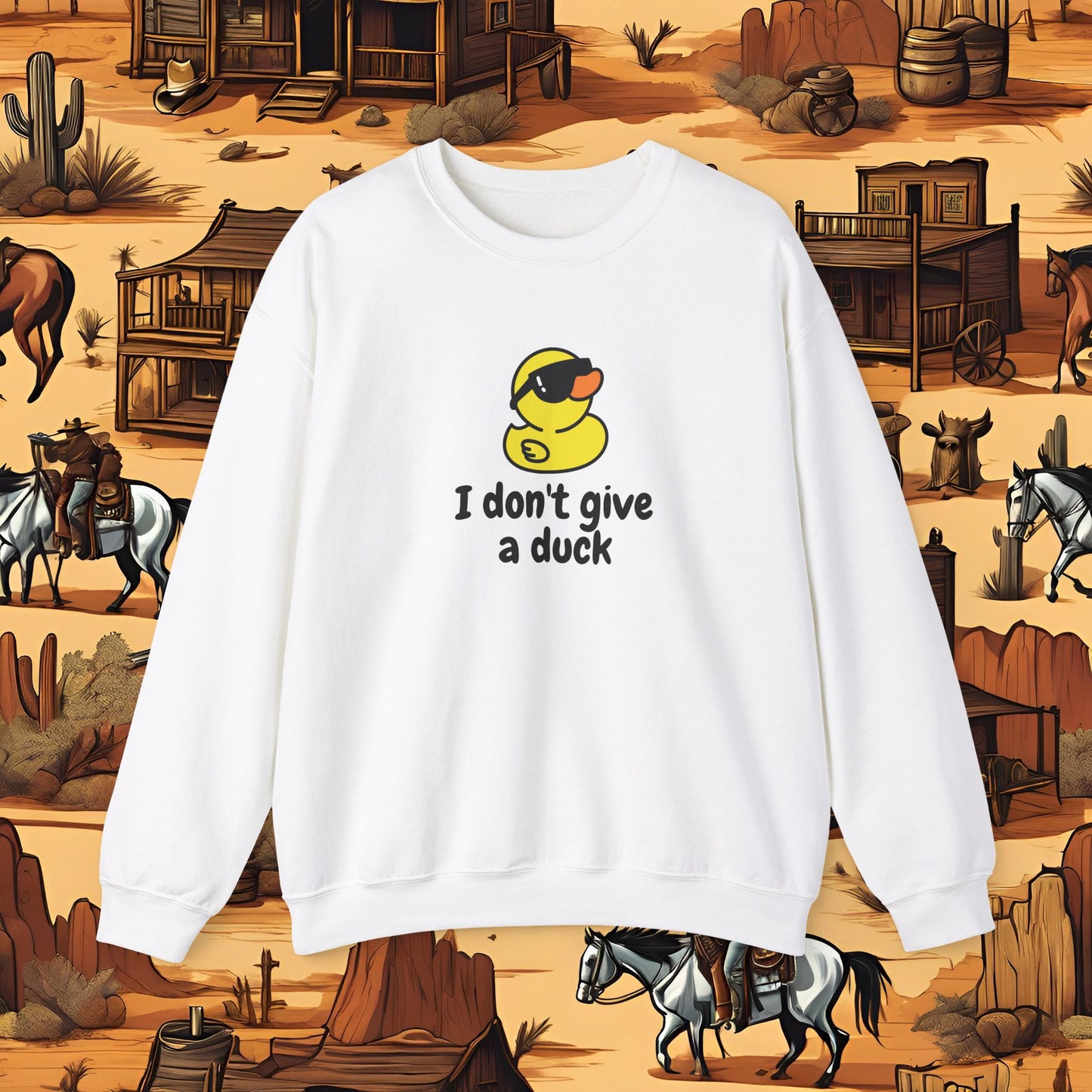 I don't give a duck (Sweatshirt) (EU)