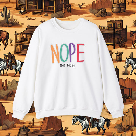 Not today (Sweatshirt) (EU)