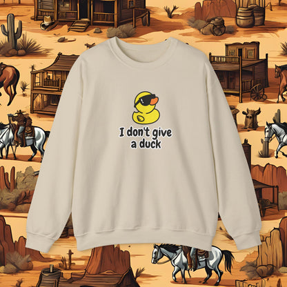 I don't give a duck (Sweatshirt) (EU)