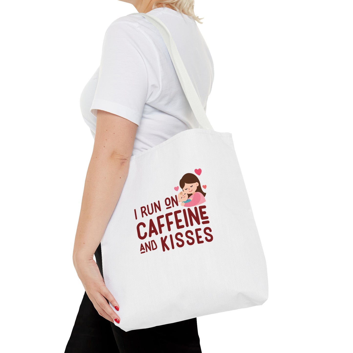Caffeine and Kisses (Tote Bag)